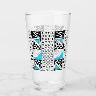 Southwest Sunrise in Turquoise Glass
