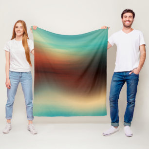 Southwest Sunset Fleece Blanket