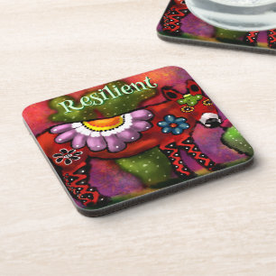 Southwest Talavera-Style Donkey Personalised Coaster