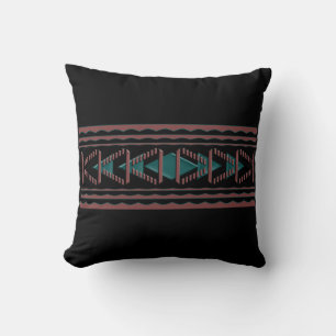 Southwest Tapestry Cotton Throw Pillow 16"x16"