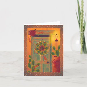 Southwest Theme Personalised  Holiday Card