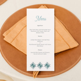 southwest theme wedding menu