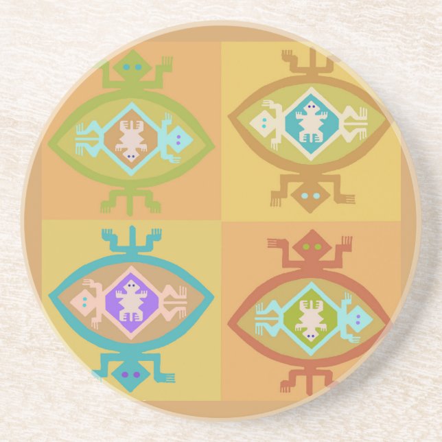 Southwest Tortuga Family Coaster (Front)