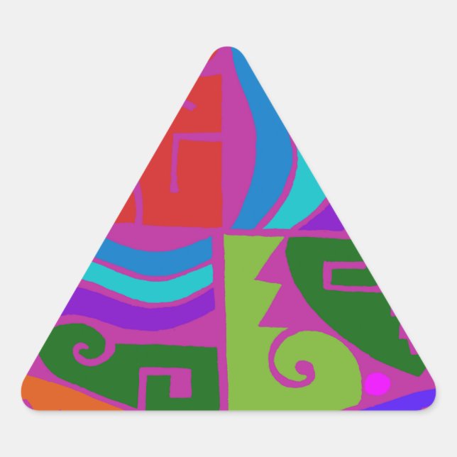 Southwest Tortuga Triangle Sticker (Front)