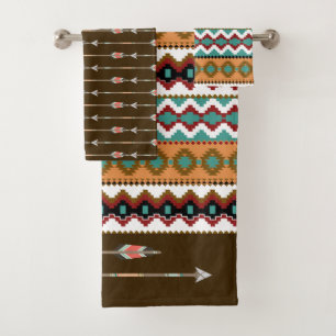Southwest Tribal Bath Towel Set