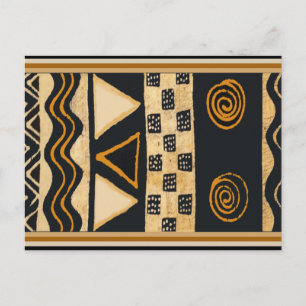Southwest Tribal Native American Design Postcard