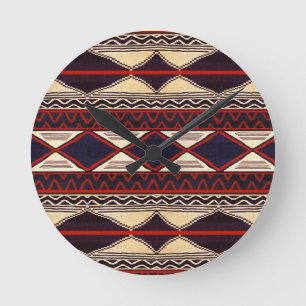 Southwest Tribal Round Clock
