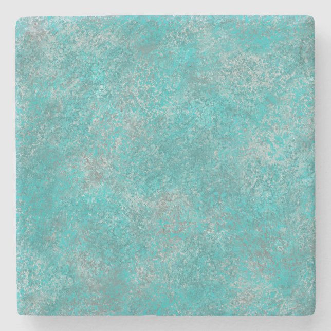Southwest Turquoise Stone Coaster (Front)