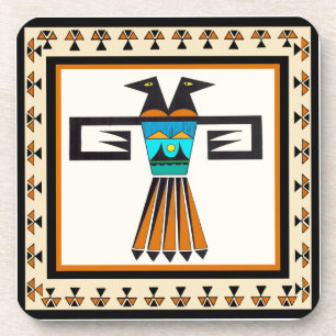 Southwest Twin Bird Head Coaster