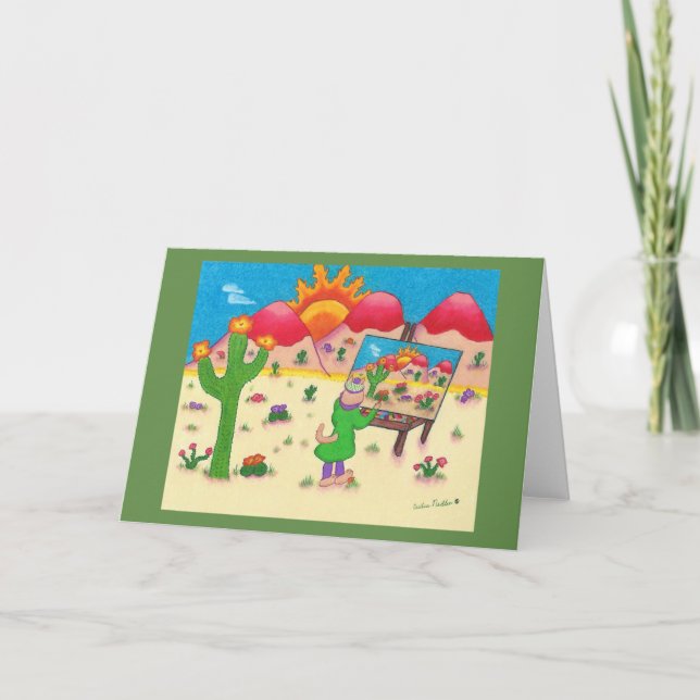 Southwest whimsical greeting cards (Front)