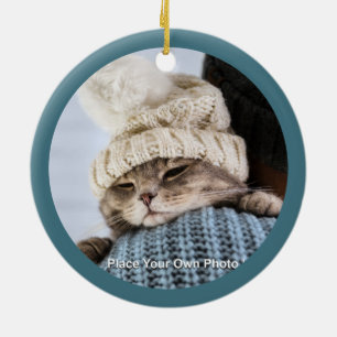 Southwest Winter Geometric Snowflake Personalised Ceramic Ornament