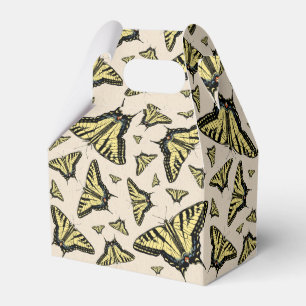 Southwest Yellow Swallowtail Butterflies All Over Favour Box