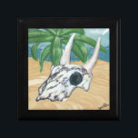 Southwestern Abstract Desert Skull Gift Box<br><div class="desc">This design is based on a Southwestern theme based on painters like Georgia O'Keefe. It's bright and cheery colour scheme make a great gift for anyone.</div>