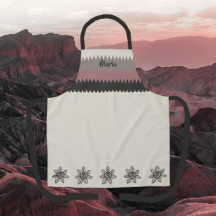 Southwestern Add Name Natural Earth Tones Apron