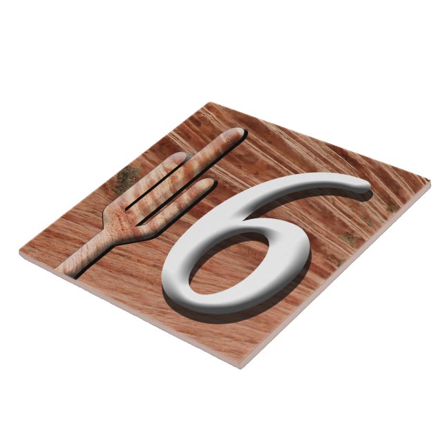 Southwestern Address Tile Number (Request) (Side)