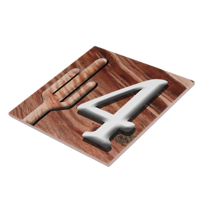 Southwestern Address Tile Number (Request) (Side)