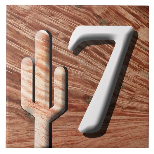 Southwestern Address Tile Number (Request) (Front)