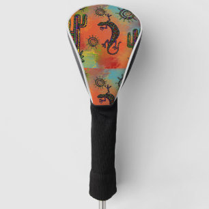 SOUTHWESTERN ART GOLF HEAD COVER