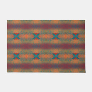 Southwestern Art Inspired Horizontal Pattern Doormat