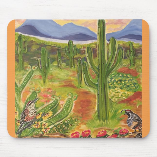 Southwestern Art Mouse Pad (Front)