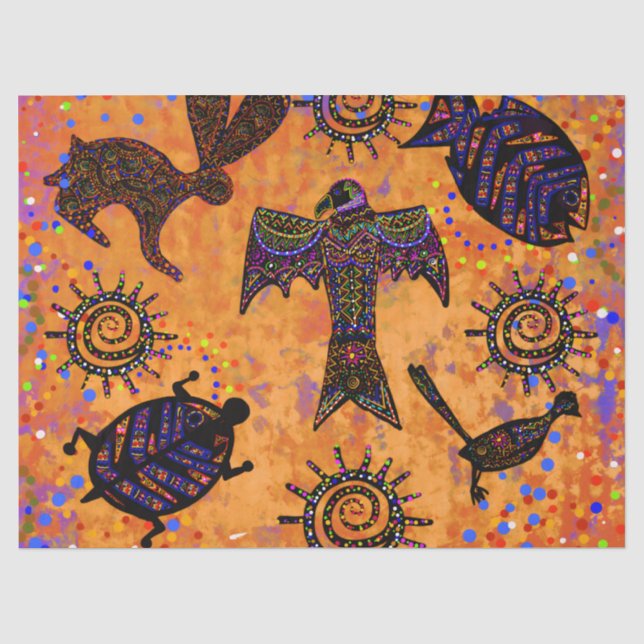 Southwestern Art Tissue Paper (Front)
