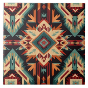 Southwestern/Aztec/Italian Designs Ceramic Tile