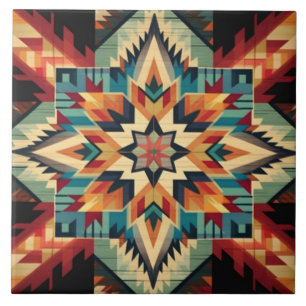 Southwestern/Aztec/Italian Designs Ceramic Tile
