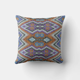 Southwestern Bead Art Cushion