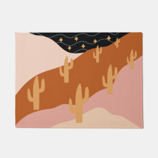 Southwestern Boho Landscape  Doormat