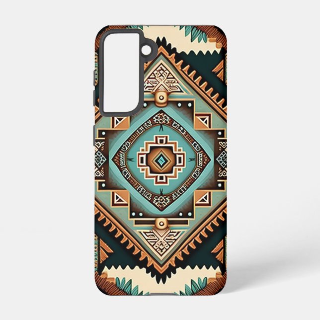 SouthWestern Boho Pattern Samsung Galaxy S21 Case (Back)