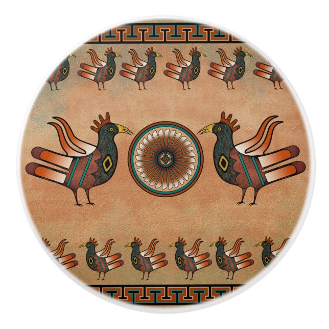 Southwestern Ceramic Knobs (Front)