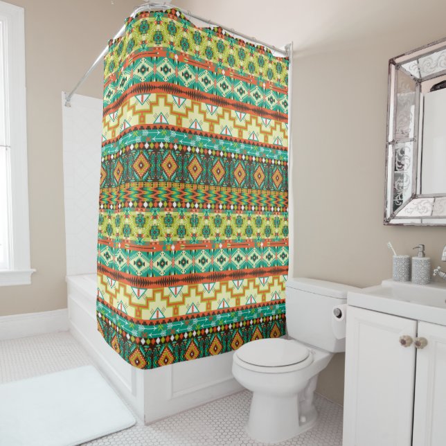 Southwestern Country  Shower Curtain (In Situ)