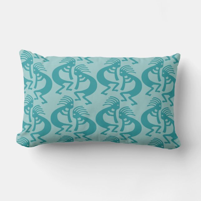 Southwestern DesignThrow Pillow Kokopelli (Front)