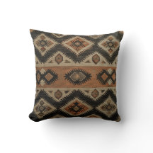 Southwestern Diamond Tribal Pillow