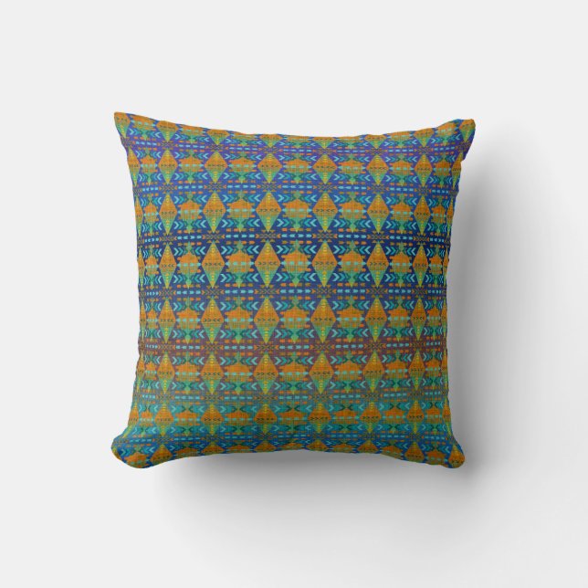Southwestern Diamonds Beautiful Cushion (Front)