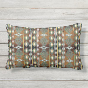 Southwestern Ethnic Native American Lumbar Cushion