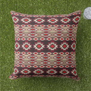 Southwestern ethnic native pattern cushion