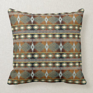 southwestern ethnic pattern cushion