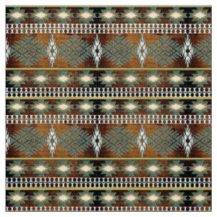 southwestern ethnic pattern fabric