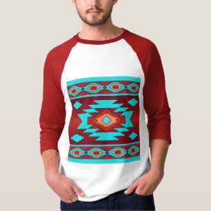 Southwestern ethnic tribal pattern. T-Shirt