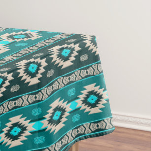Southwestern ethnic tribal pattern. tablecloth