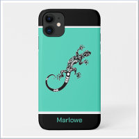 Southwestern Gecko Sea Green and Black