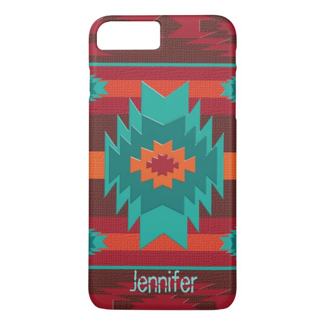 Southwestern geometric pattern. Case-Mate iPhone case (Back)