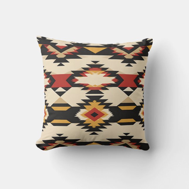 Southwestern Geometric Tapestry Cushion (Front)
