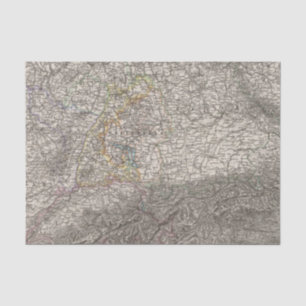 Southwestern Germany and Switzerland Tissue Paper