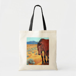 Southwestern Horse Tote Bag