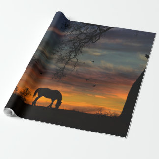 Southwestern Horse Wrapping Paper