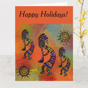 SOUTHWESTERN KOKOPELLI ART        CARD