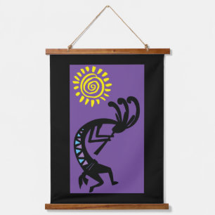 Southwestern Kokopelli Hanging Tapestry