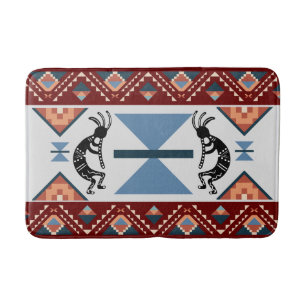 Southwestern Kokopellis Bath Mat